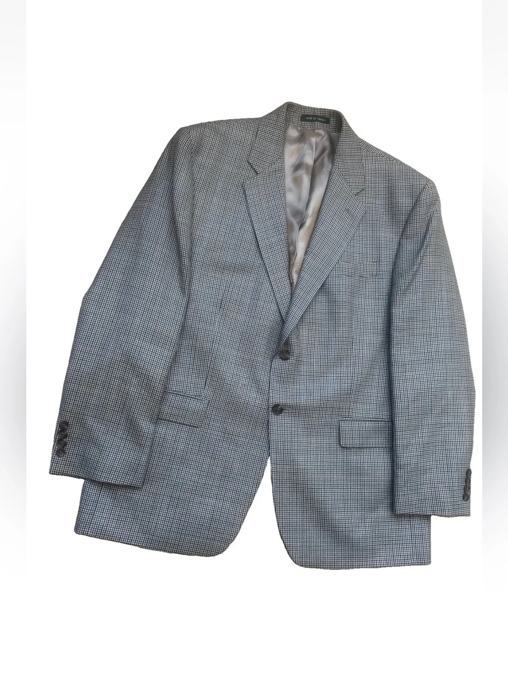 Ralph Lauren Men’s Sport Coat 44R Silk Wool Blend Multicolor Micro Check Canada